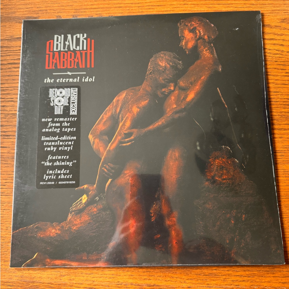 Black Sabbath - The Eternal Idol Vinyl - Record Store Day